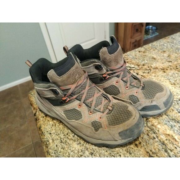 Irish Setter Work Men's Afton Hiker Boots Size 8 83410 Steel Toe Beige Nice! - Picture 2 of 12